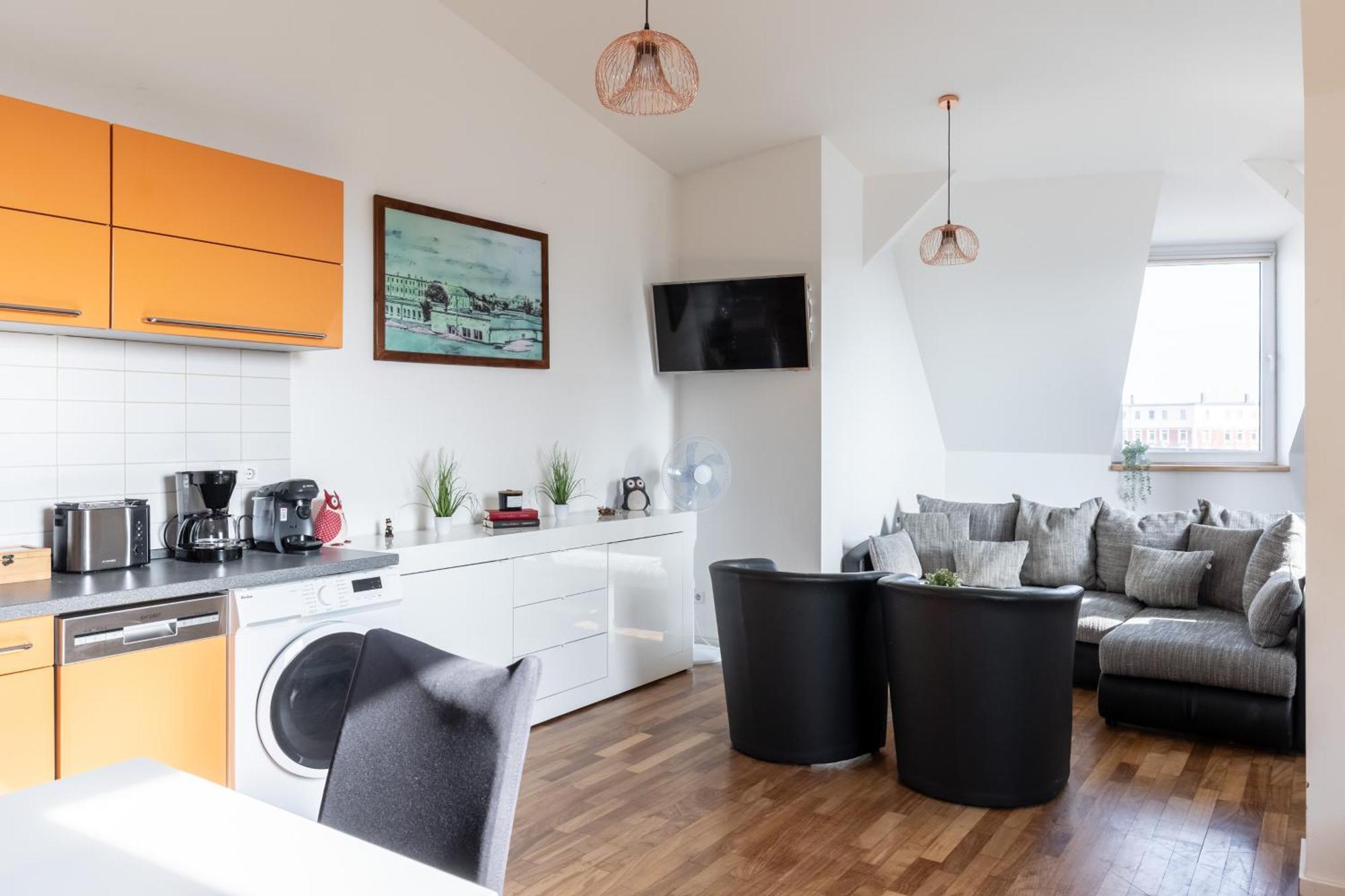 Loft Apartments Lipsko Pokoj fotografie