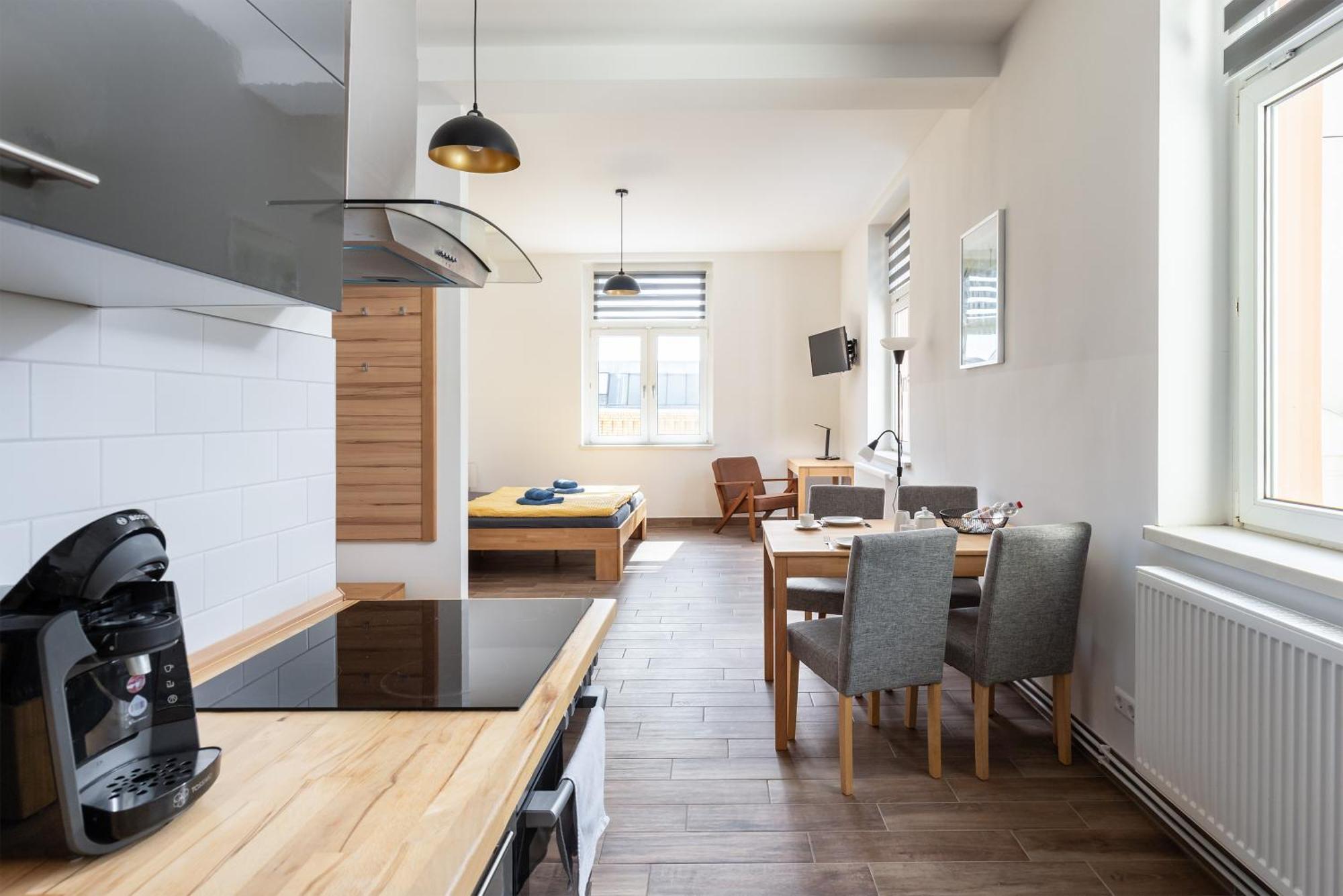 Loft Apartments Lipsko Pokoj fotografie